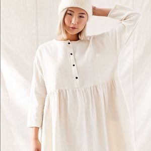 Urban Outfitters Urban Renewal Flannel Smock Dress